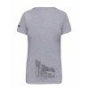 Dámské tričko premium back grey