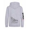 Dětská mikina Premium back grey