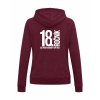 Dámská mikina Premium Burgundy (Vínová)