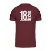 Pánské tričko premium back burgundy